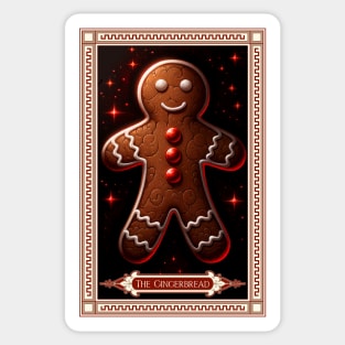 The Gingerbread Man Tarot Card Sticker